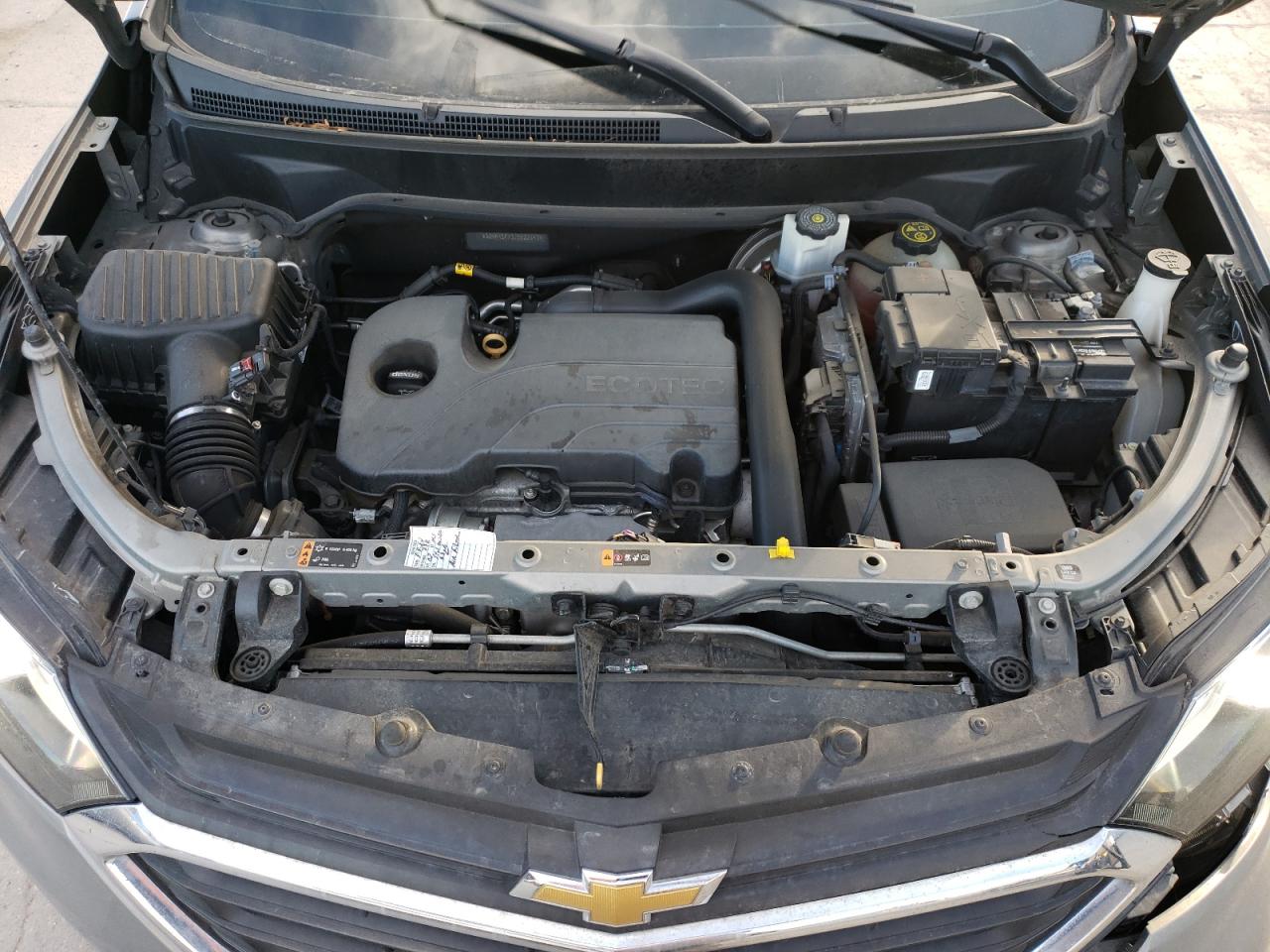 2018 Chevrolet Equinox VIN 3GNAXSEV3JS622643 Copart auction photo, front end / side damage thumbnail 12