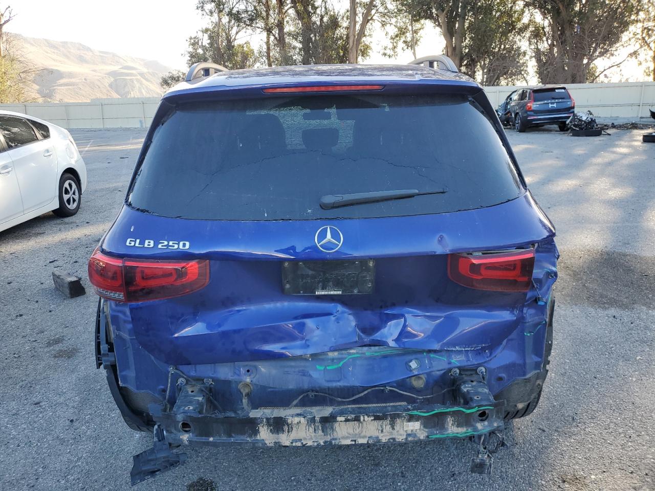 2020 Mercedes-Benz GLB VIN W1N4M4GB3LW053774 Copart auction photo, rear end damage thumbnail 6
