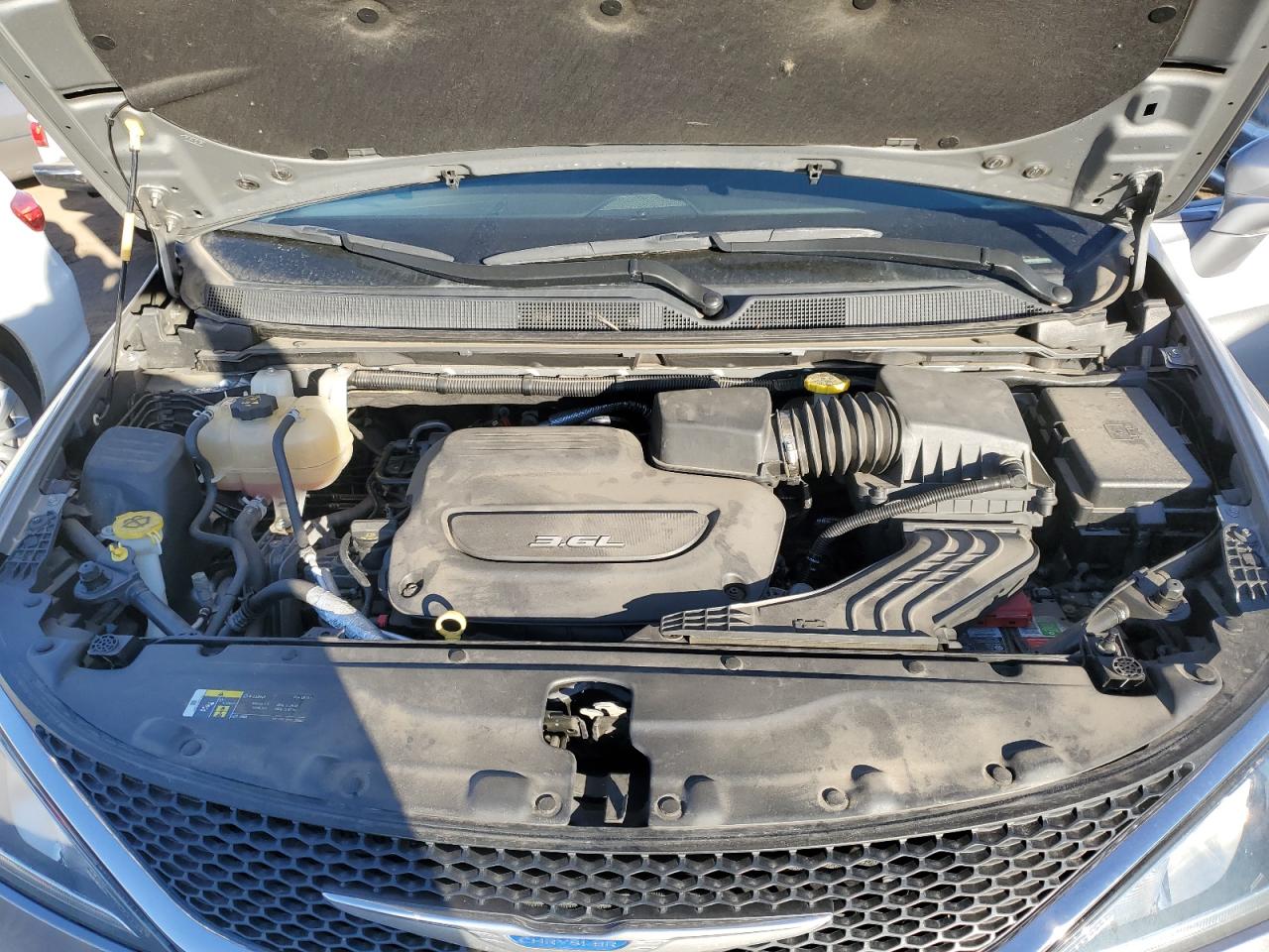 2018 Chrysler Pacifica VIN 2C4RC1FG2JR107017 Copart auction photo, rear end damage thumbnail 12
