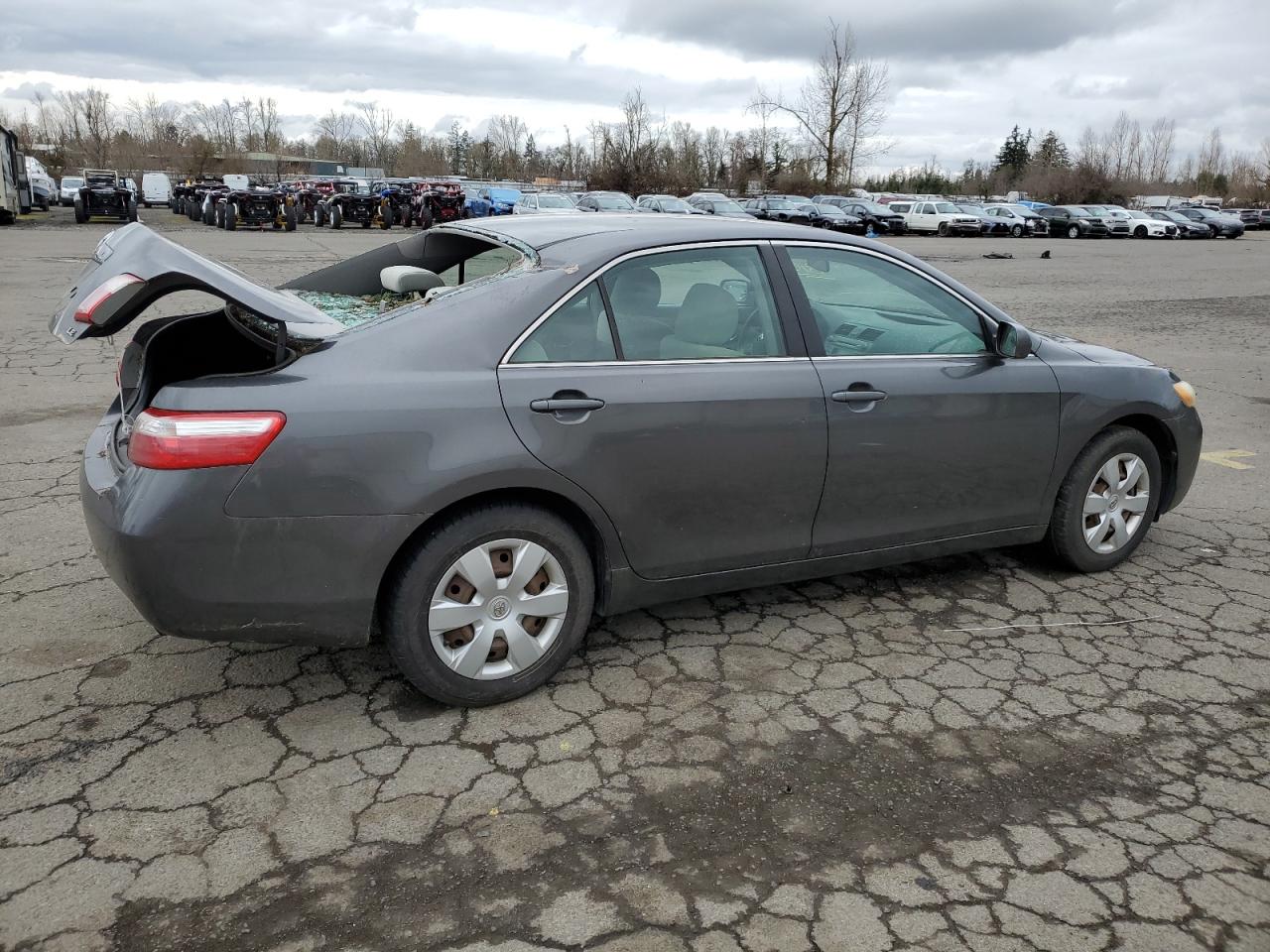 2008 Toyota Camry VIN 4T4BE46K38R046017 Copart auction photo, water/flood / rear end damage thumbnail 3