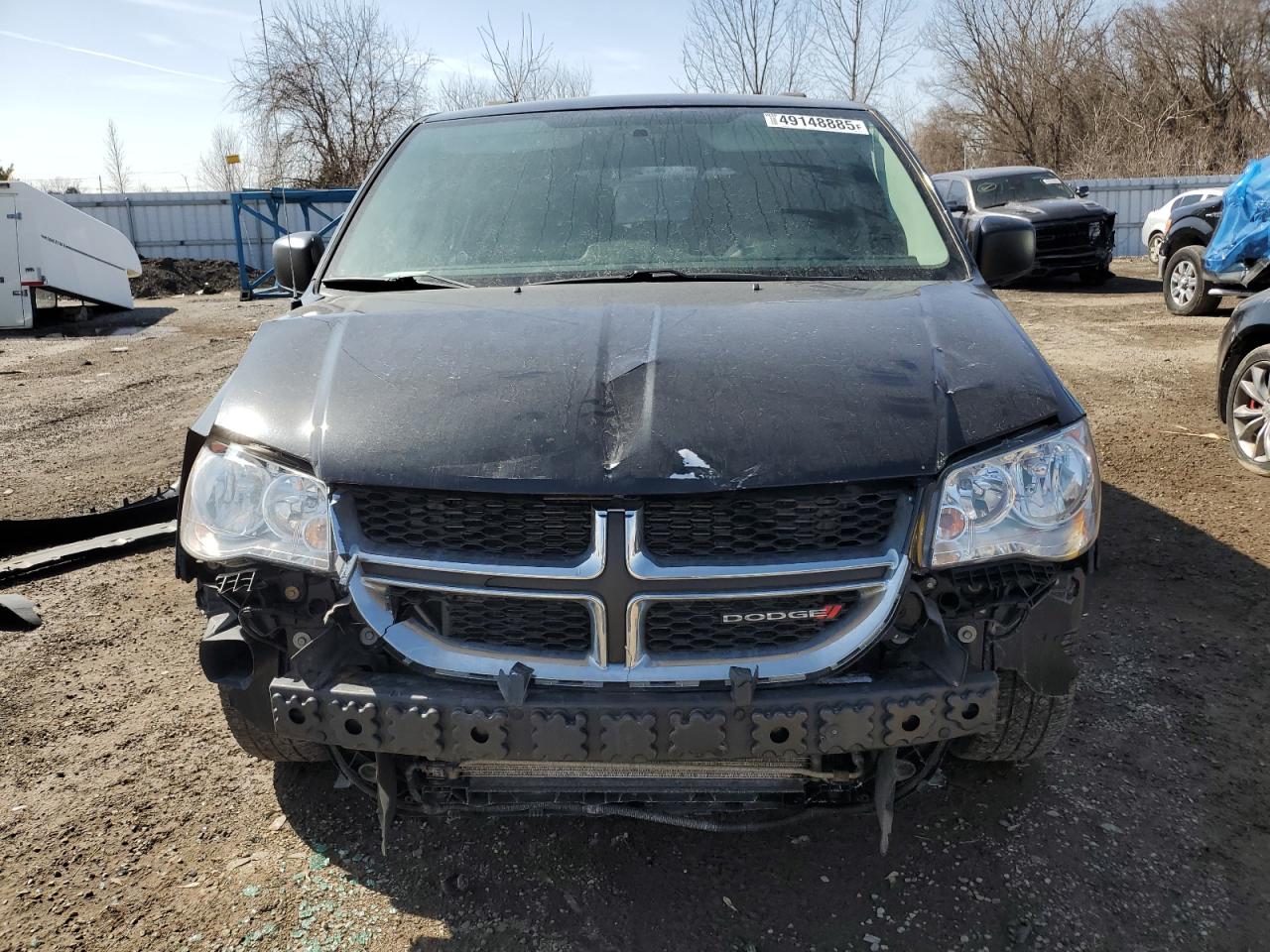 2016 Dodge Caravan VIN 2C4RDGBG8GR108803 Copart auction photo, front end damage thumbnail 5