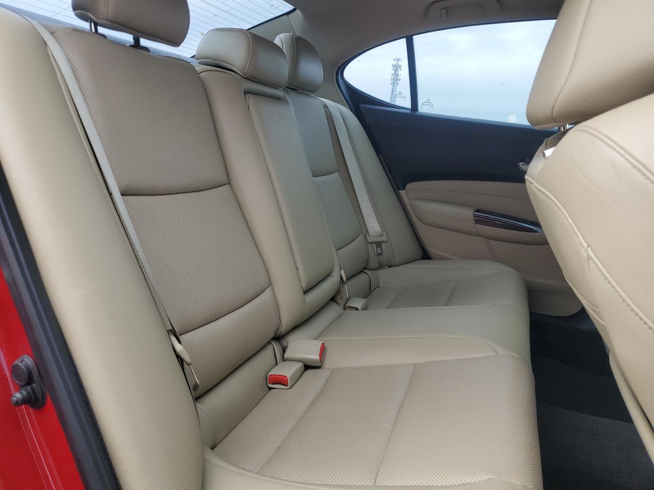 2017 Acura TLX VIN 19UUB1F56HA000760 Copart auction photo, rear end / minor dent/scratches damage thumbnail 10
