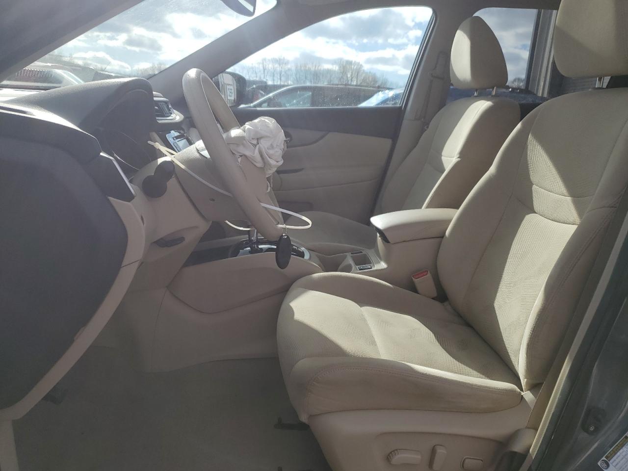 2015 Nissan Rogue VIN 5N1AT2MV5FC797880 Copart auction photo, front end / side damage thumbnail 7