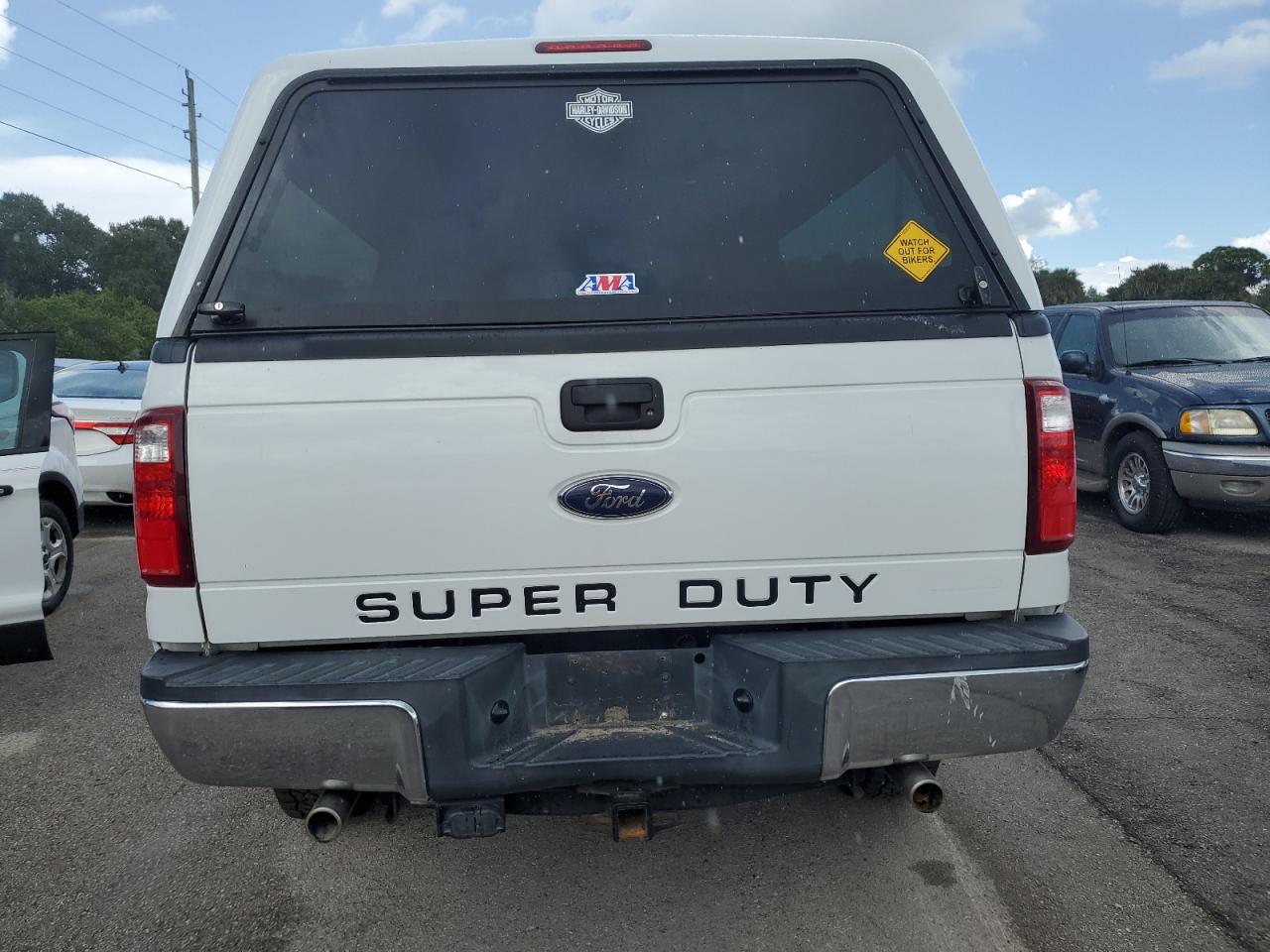 2016 Ford F250 VIN 1FTBF2B65GEB87219 Copart auction photo, water/flood damage thumbnail 6