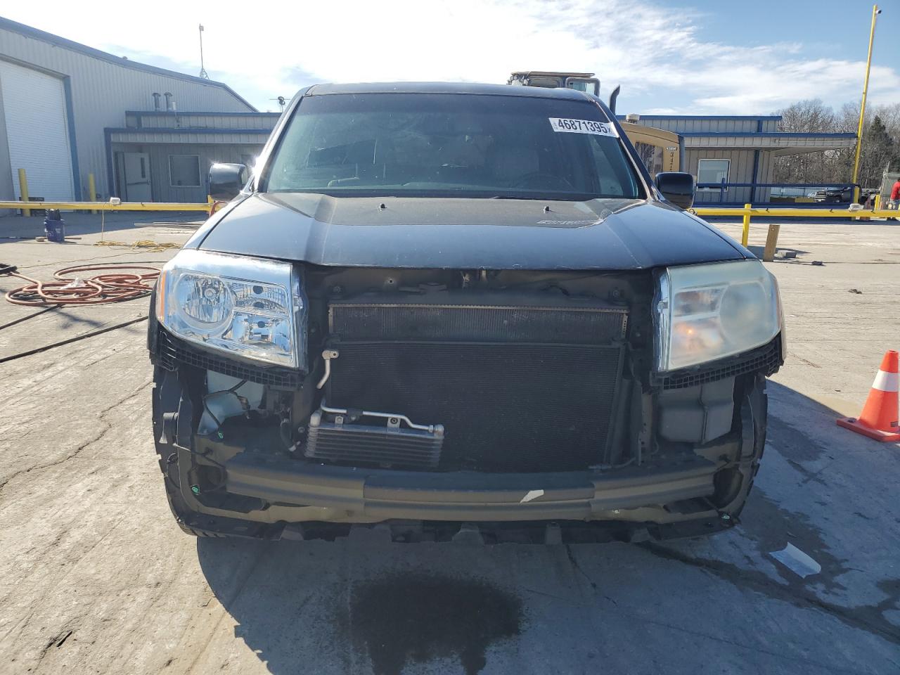 2014 Honda Pilot VIN 5FNYF4H53EB025329 Copart auction photo, front end damage thumbnail 5