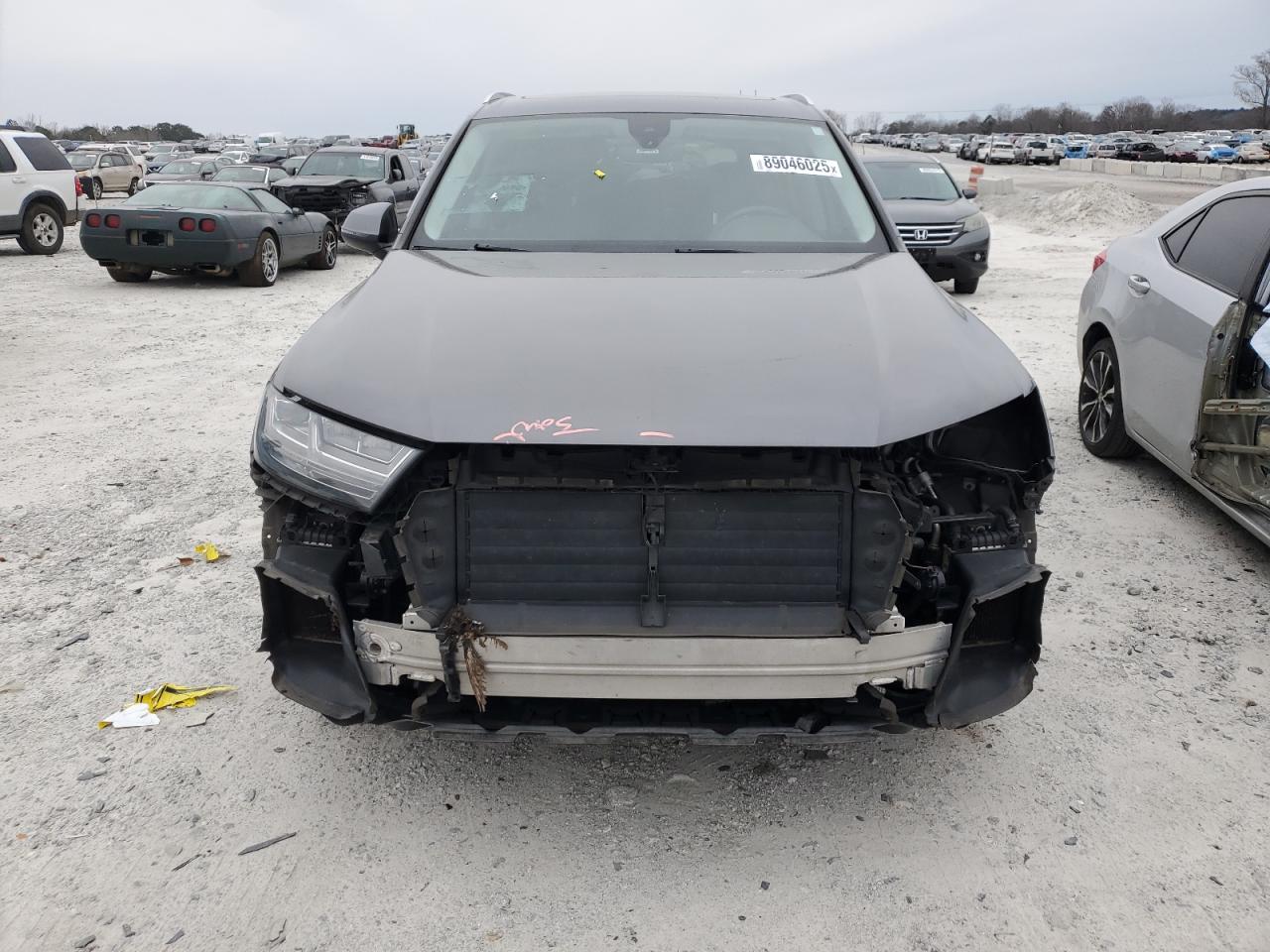 2019 Audi Q7 VIN WA1LAAF73KD011729 Copart auction photo, all over damage thumbnail 5