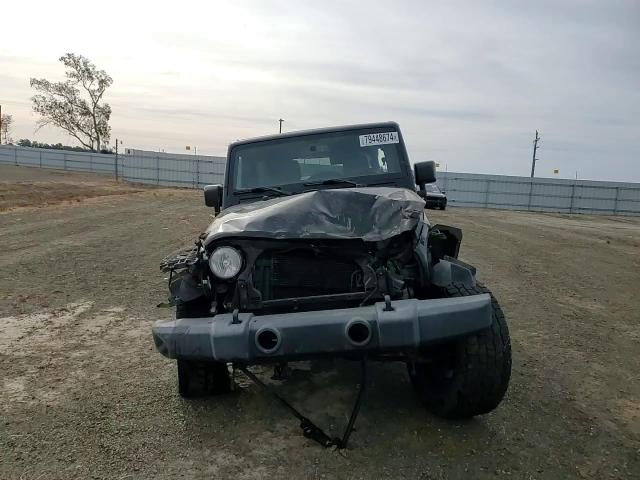 2016 Jeep Wrangler VIN 1C4BJWDG0GL186163 Copart auction photo, undercarriage / front end damage thumbnail 12