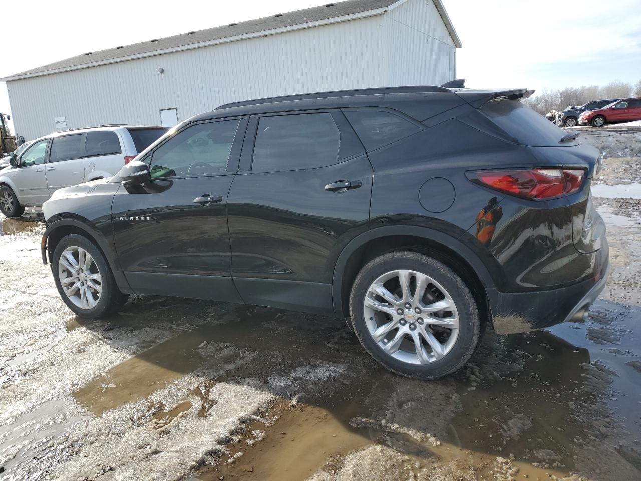 2020 Chevrolet Blazer VIN 3GNKBJRS7LS674924 Copart auction photo, front end damage thumbnail 2