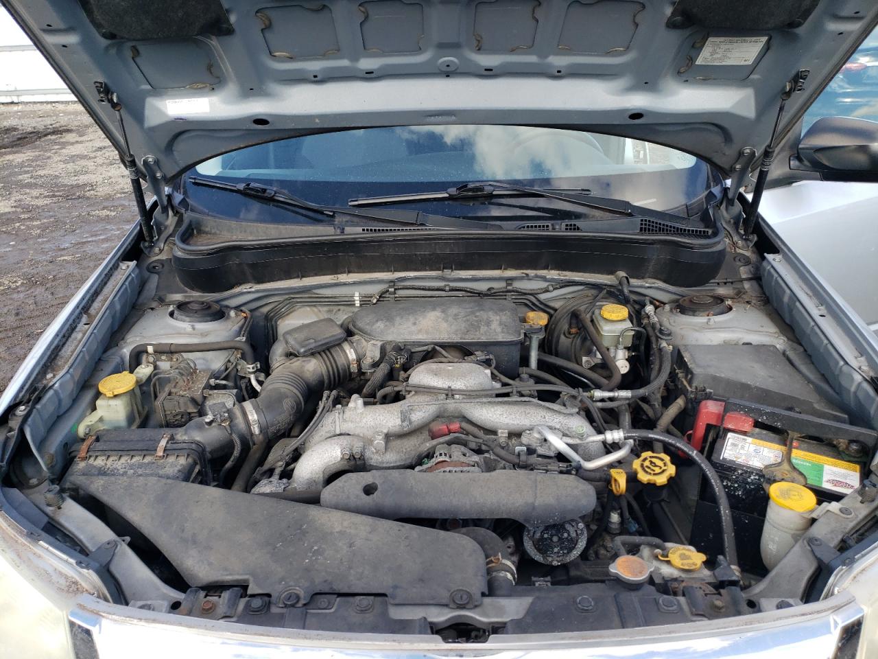 2010 Subaru Forester VIN JF2SH6BC0AG903058 Copart auction photo, side / undercarriage damage thumbnail 12