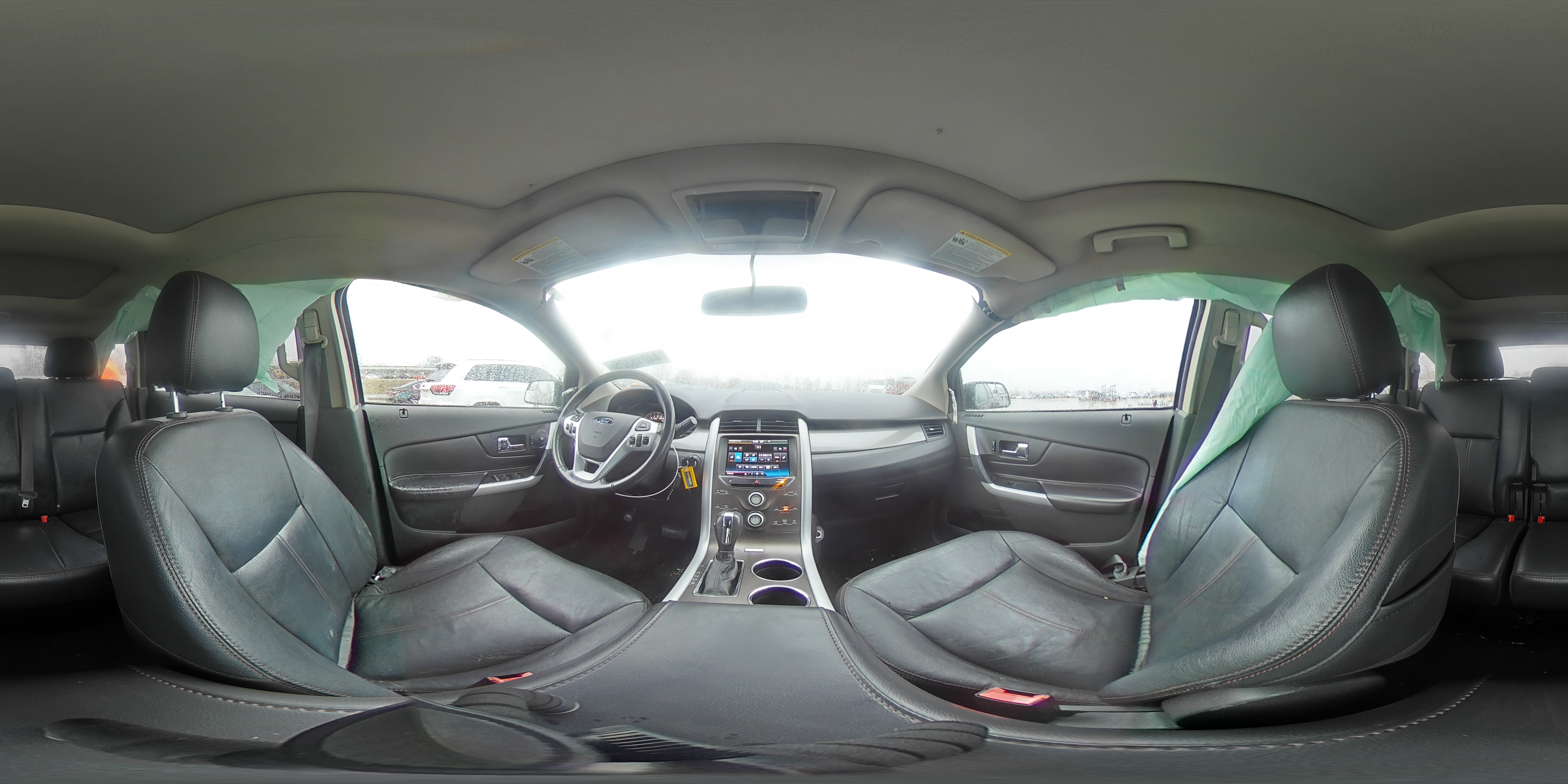 2014 Ford Edge VIN 2FMDK3JC5EBB37202 Copart auction photo, side damage thumbnail 13