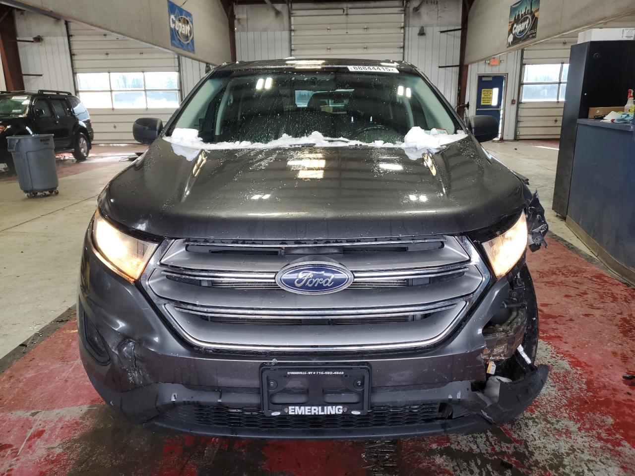 2015 Ford Edge VIN 2FMTK4G86FBB76600 Copart auction photo, front end damage thumbnail 5