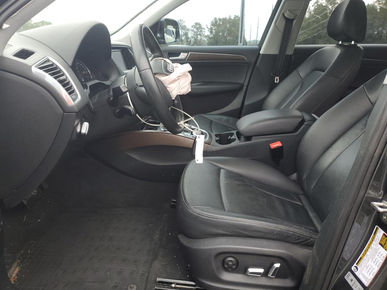 2017 Audi Q5 VIN WA1L2AFP4HA043175 Copart auction photo, front end damage thumbnail 7