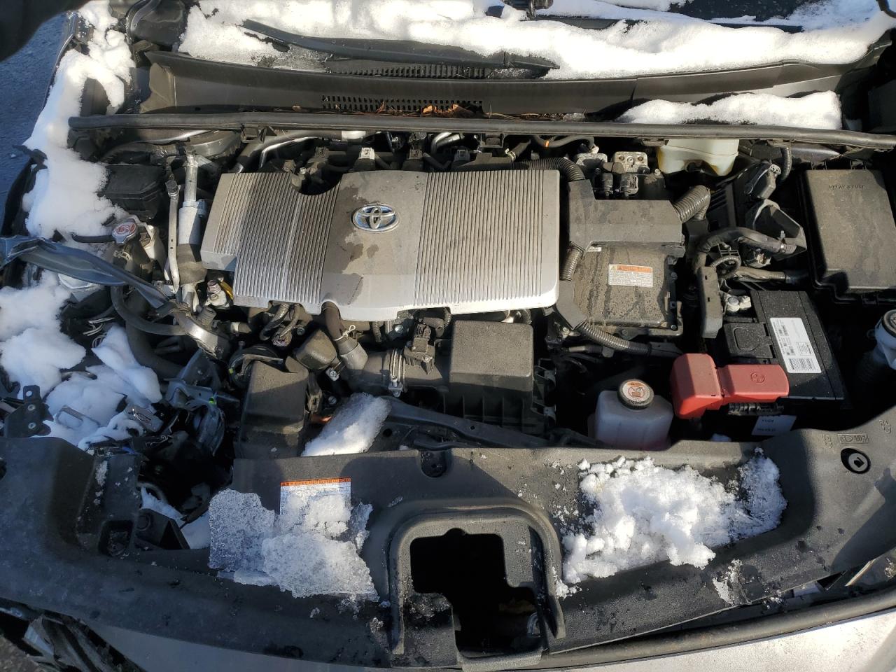2022 Toyota Prius VIN JTDKAMFP6N3205765 Copart auction photo, front end / minor dent/scratches damage thumbnail 11