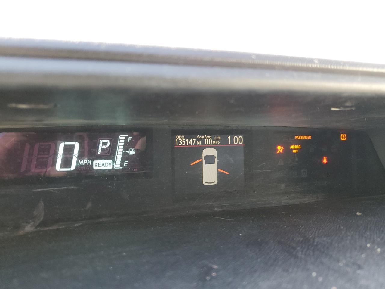 2014 Toyota Prius VIN JTDKDTB3XE1064568 Copart auction photo, side / minor dent/scratches damage thumbnail 9