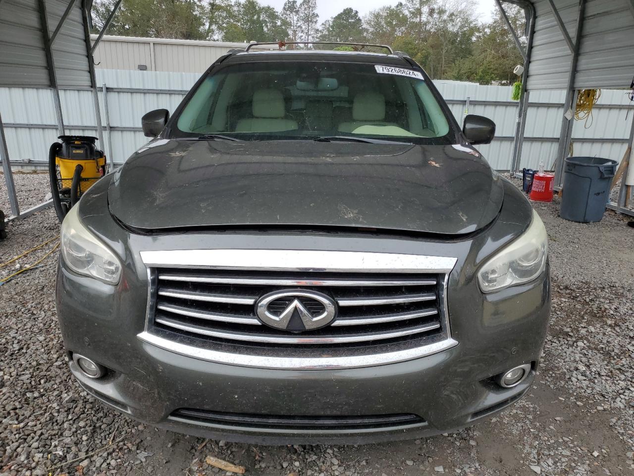 2015 Infiniti QX60 VIN 5N1AL0MN0FC521160 Copart auction photo, side damage thumbnail 5