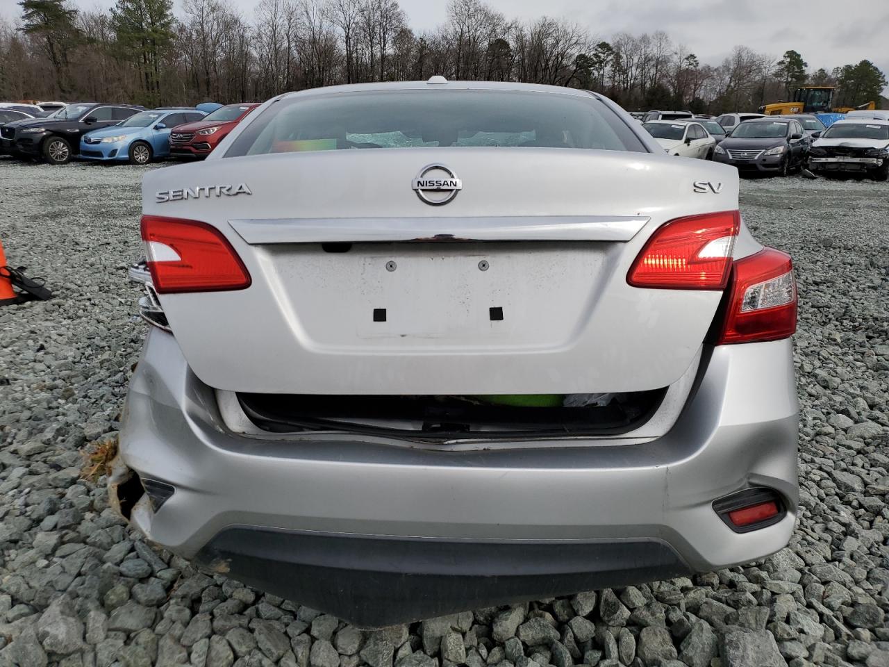 2019 Nissan Sentra VIN 3N1AB7AP2KY331712 Copart auction photo, front end / rear end damage thumbnail 6
