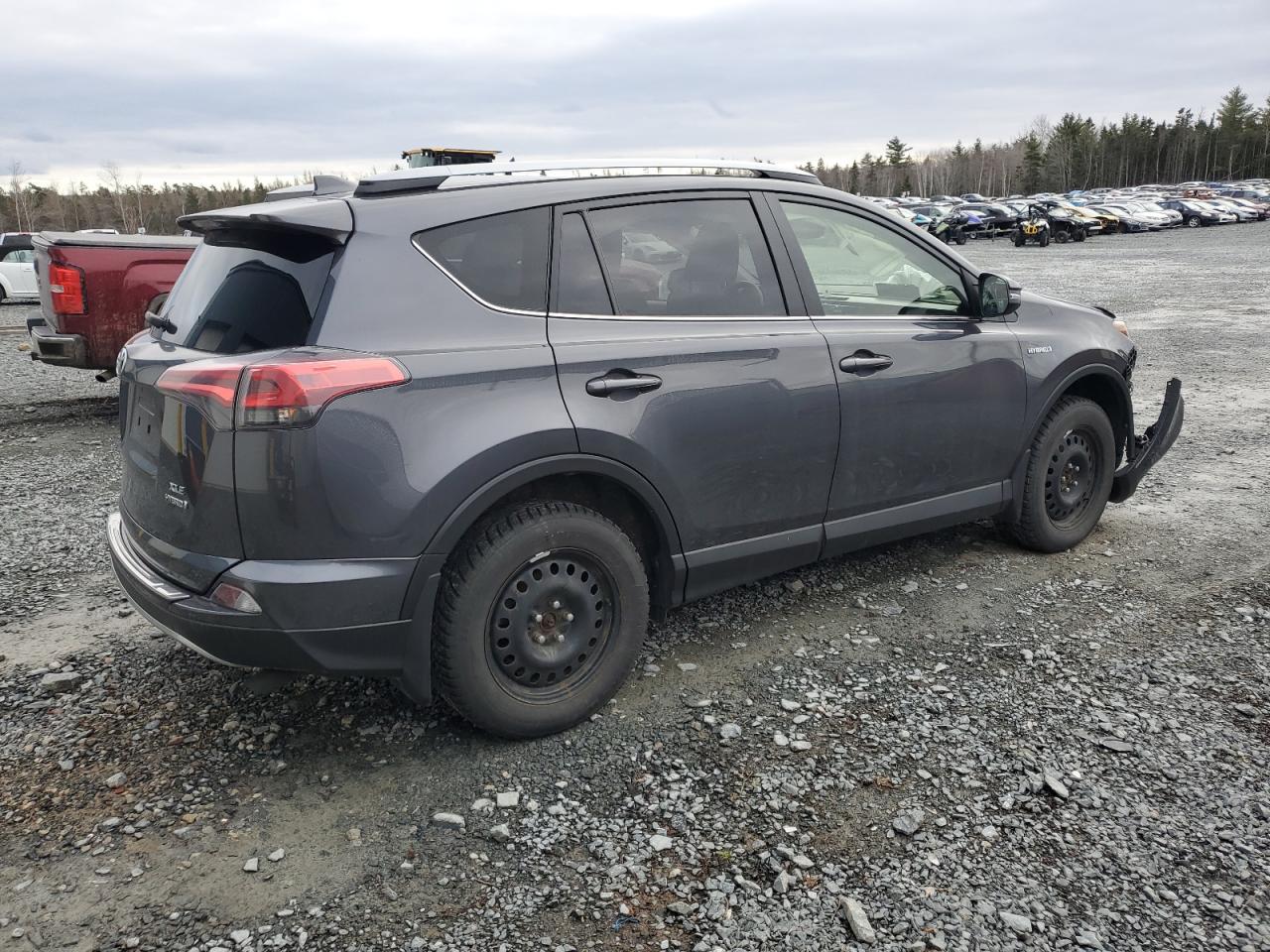 2018 Toyota RAV 4 VIN JTMRJREV7JD207802 Copart auction photo, front end damage thumbnail 3
