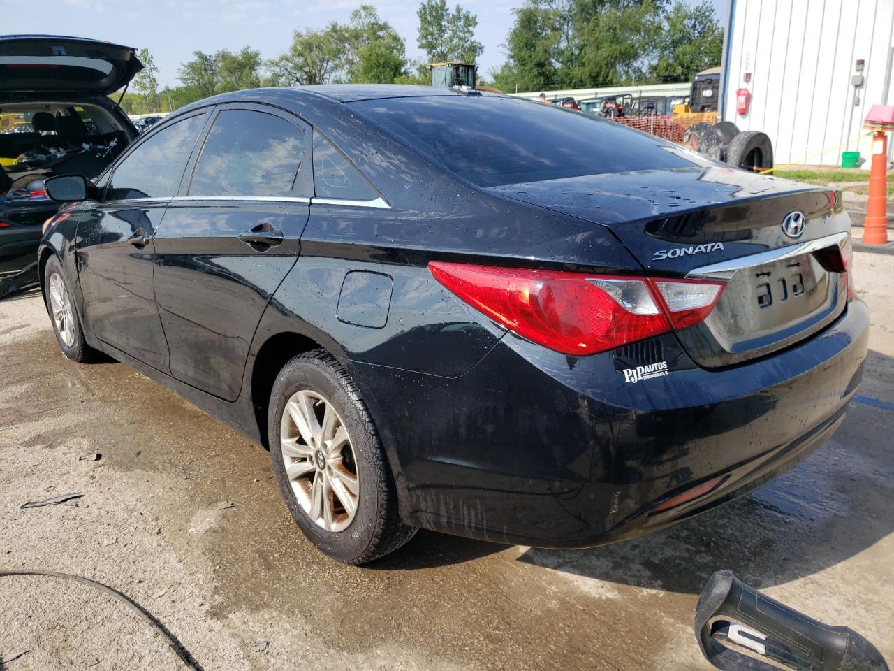 2012 Hyundai Sonata VIN 5NPEB4AC4CH454176 Copart auction photo, side / hail damage thumbnail 2