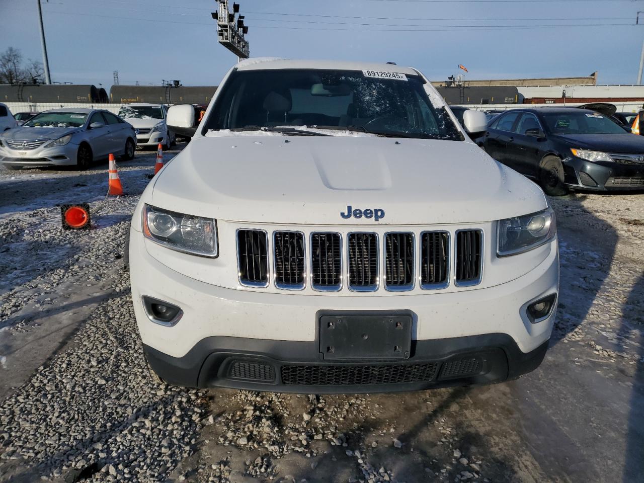 2014 Jeep Grand Cherokee VIN 1C4RJFAG2EC458387 Copart auction photo, minor dent/scratches damage thumbnail 5
