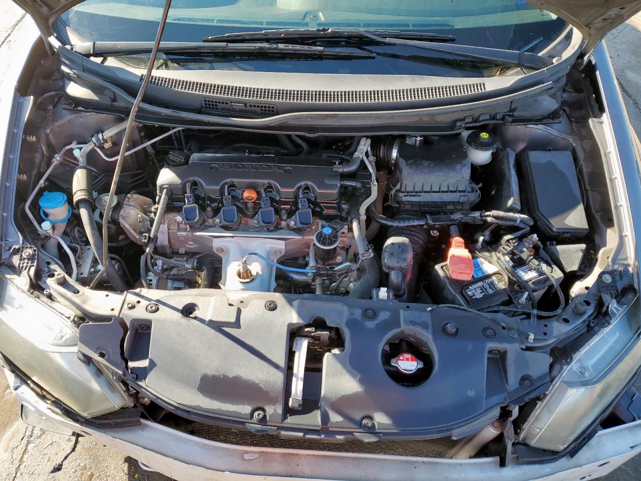 2015 Honda Civic VIN 19XFB2F98FE081254 Copart auction photo, front end damage thumbnail 11