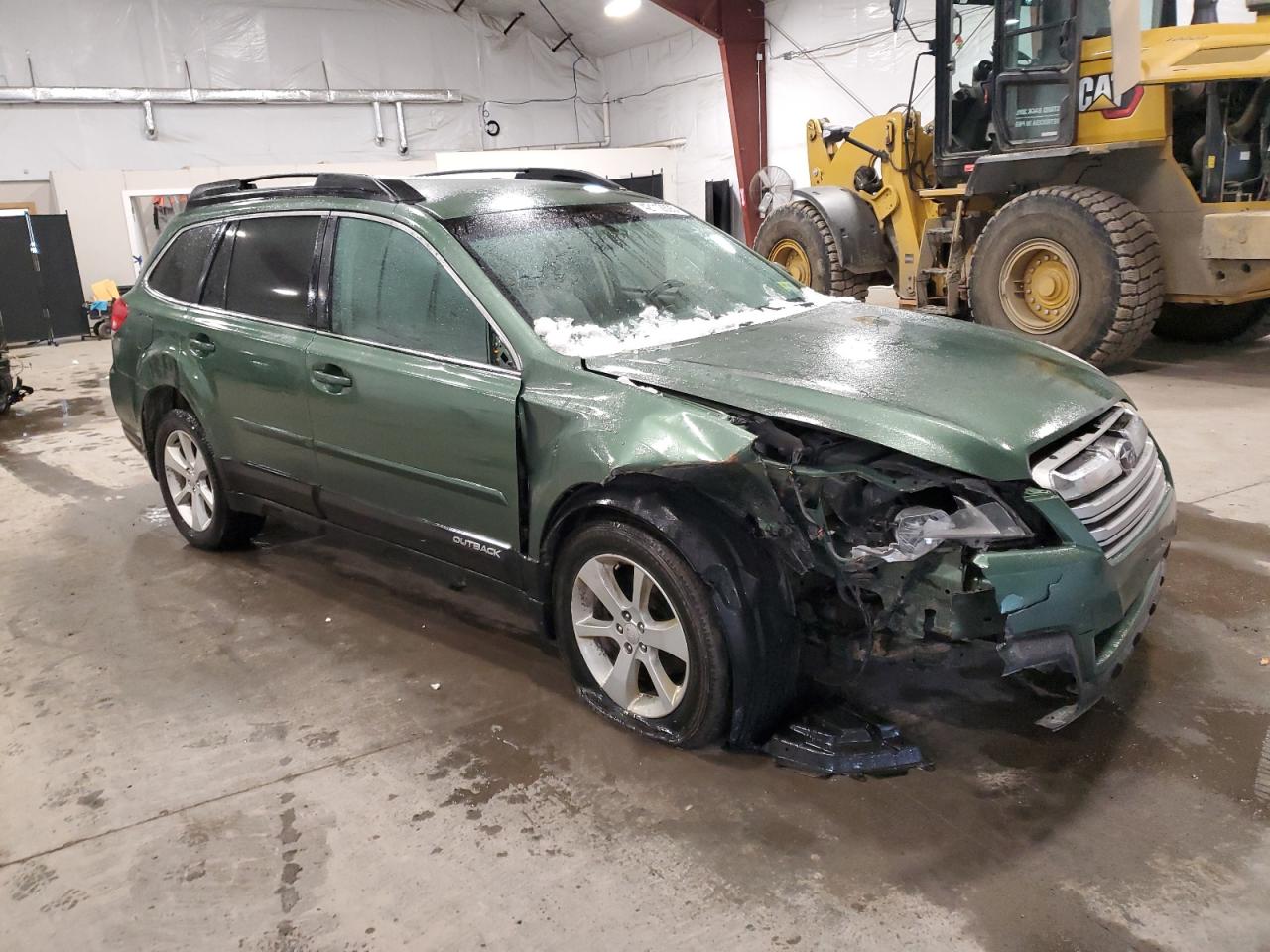 2013 Subaru Outback VIN 4S4BRBCC6D1239080 Copart auction photo, front end / side damage thumbnail 4