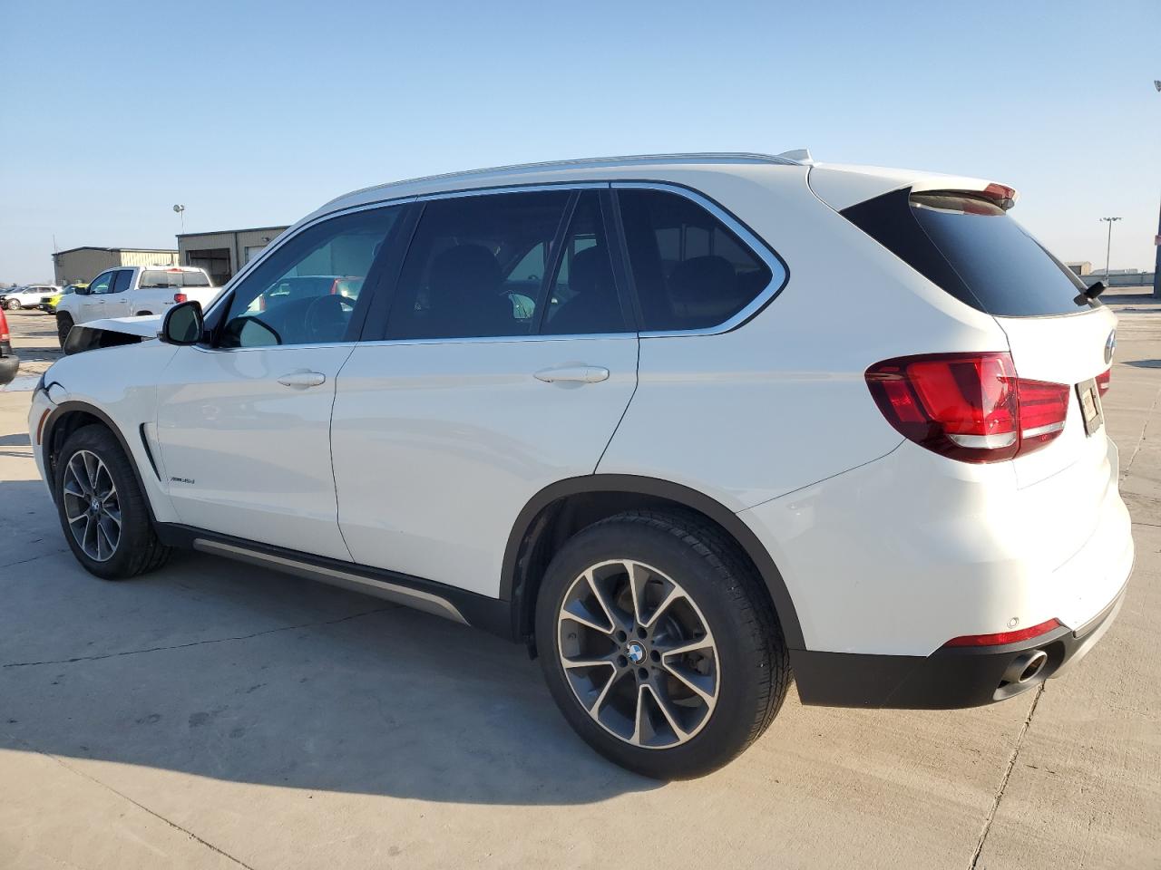 2014 BMW X5 VIN 5UXKS4C55E0J97089 Copart auction photo, front end damage thumbnail 2