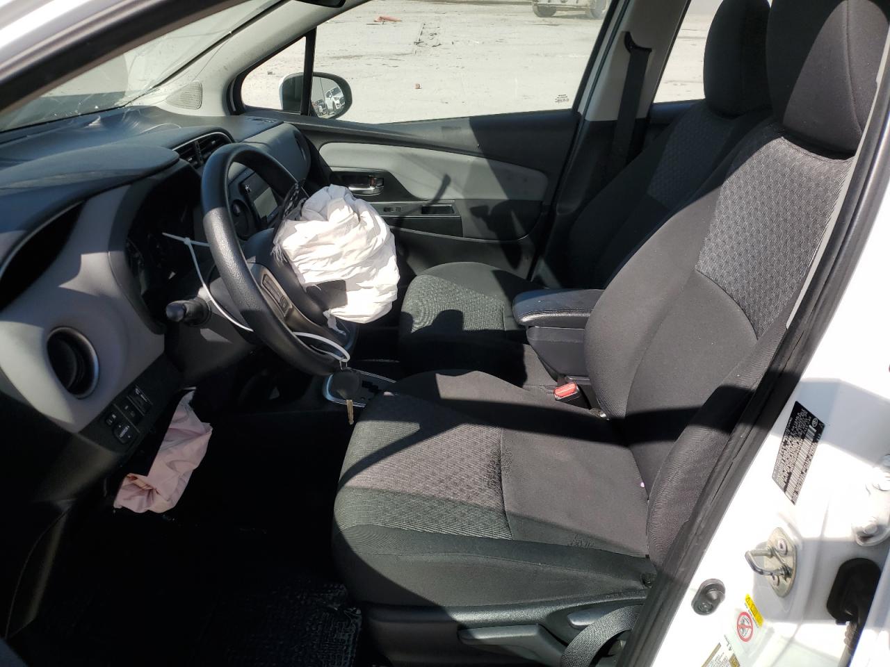 2015 Toyota Yaris VIN VNKKTUD30FA042836 Copart auction photo, front end damage thumbnail 7