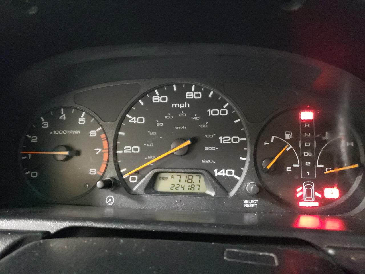 2004 Honda Odyssey VIN 5FNRL18034B058216 Copart auction photo, front end / rear end damage thumbnail 9