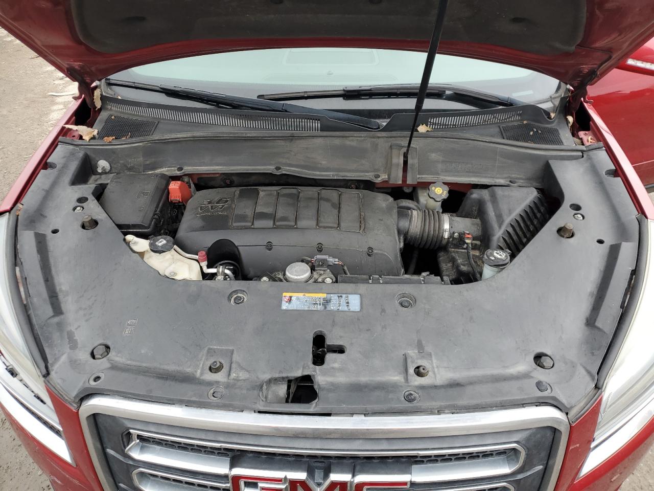 2014 GMC Acadia VIN 1GKKRRKD1EJ237993 Copart auction photo, all over damage thumbnail 12