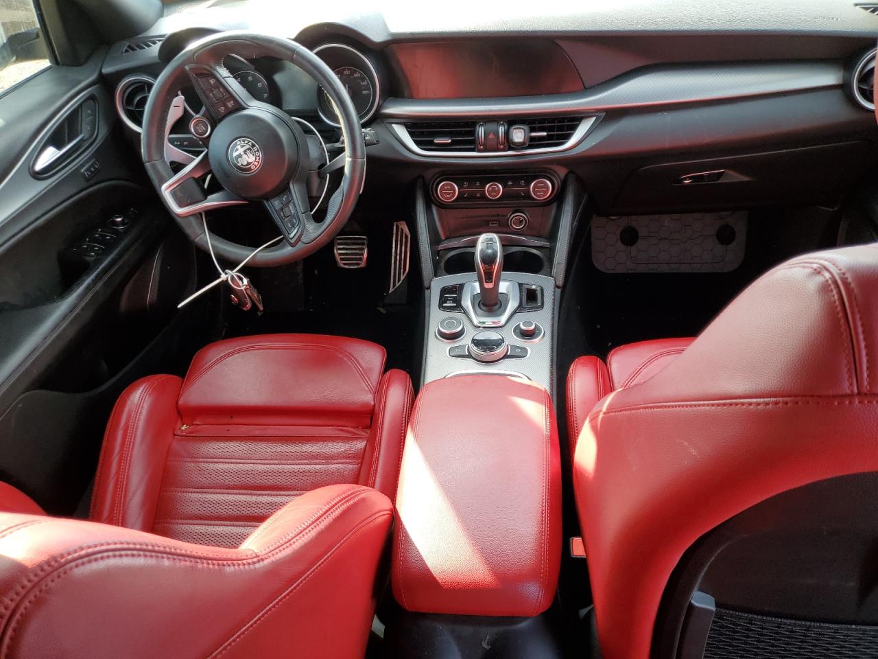 2022 Alfa Romeo Stelvio VIN ZASPAKBN0N7D47110 Copart auction photo, front end / minor dent/scratches damage thumbnail 8