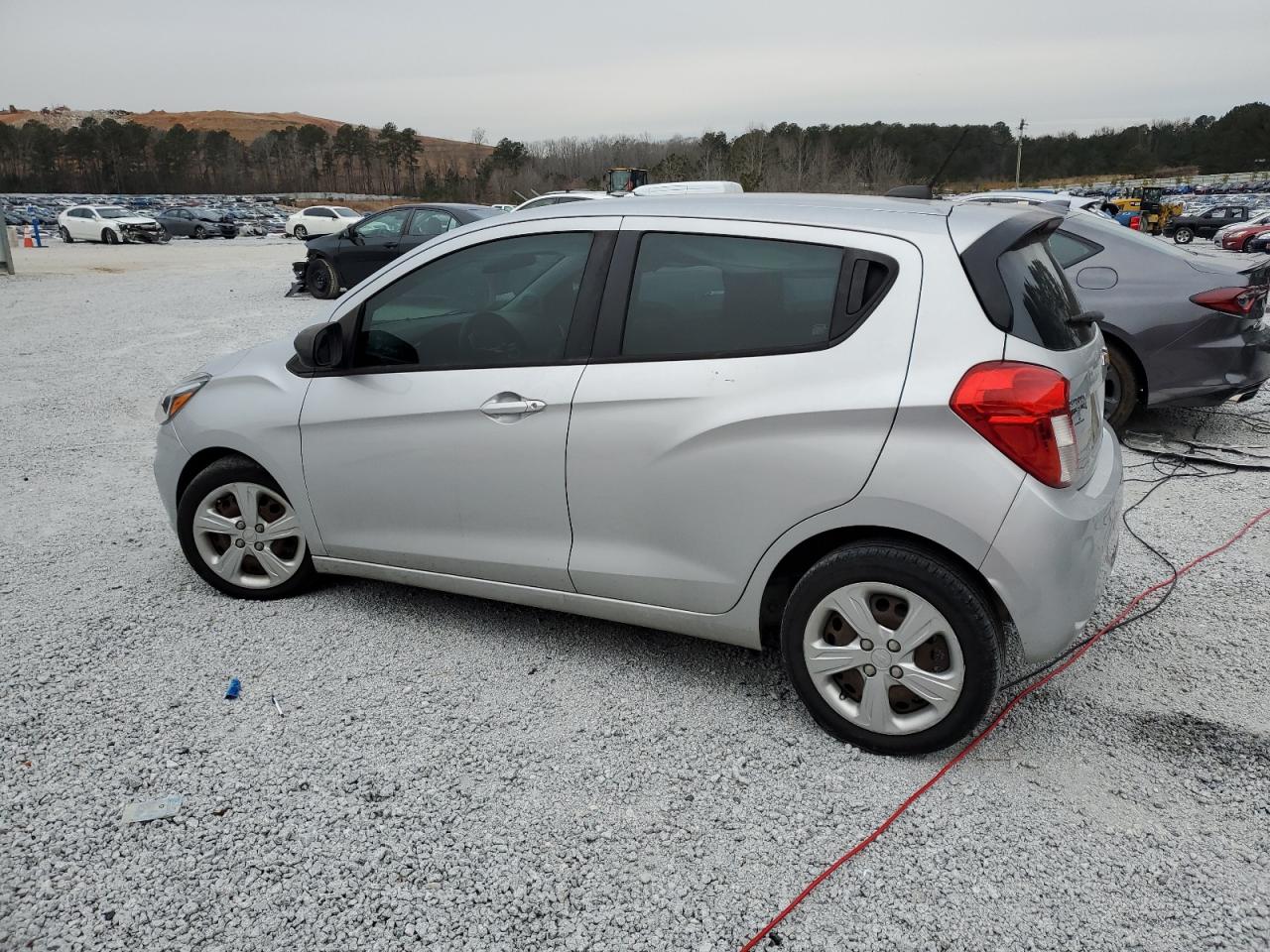 2019 Chevrolet Spark VIN KL8CB6SAXKC703034 Copart auction photo, front end / side damage thumbnail 2