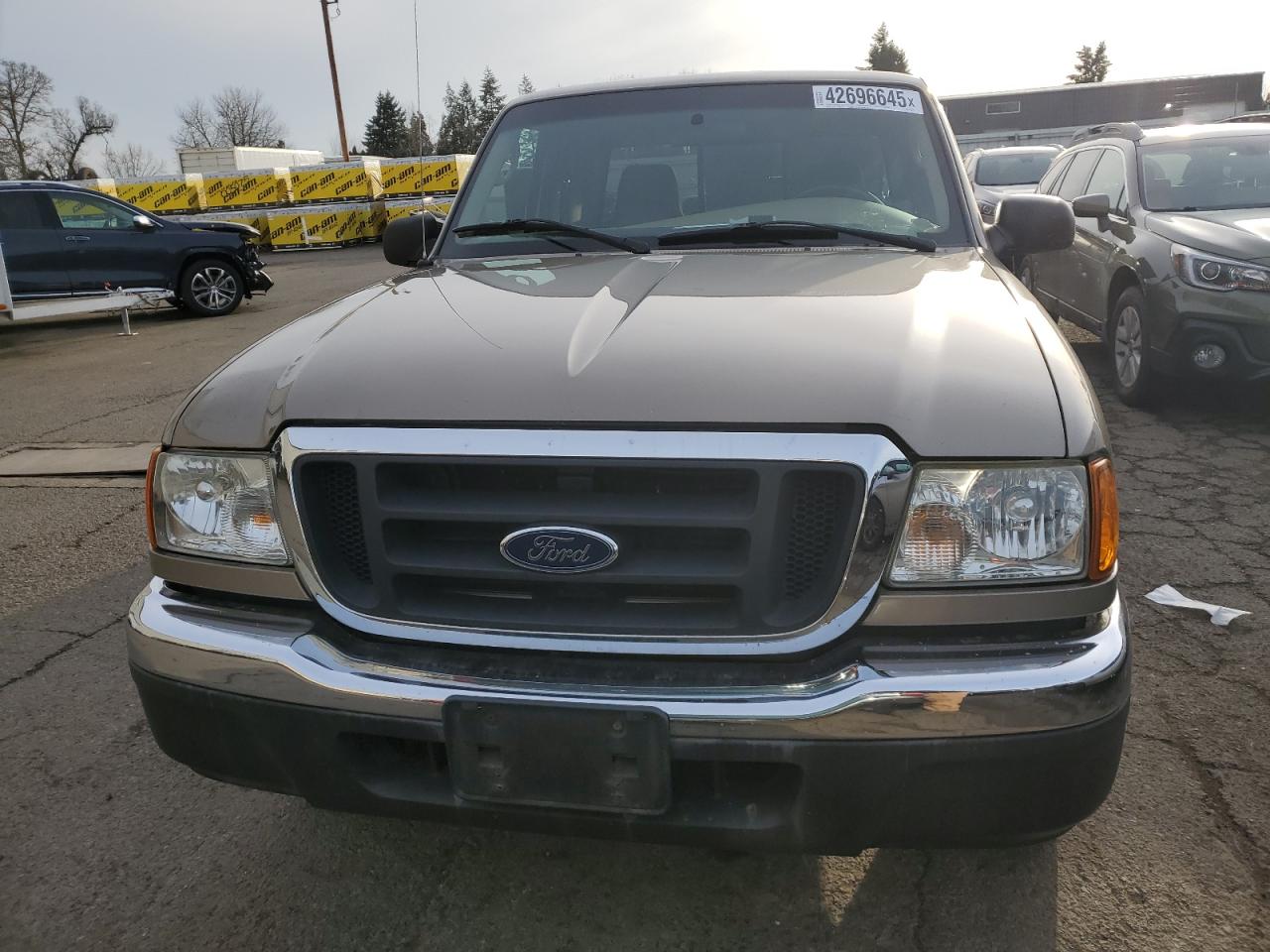 2004 Ford Ranger VIN 1FTYR44E24TA20163 Copart auction photo, rear end damage thumbnail 5