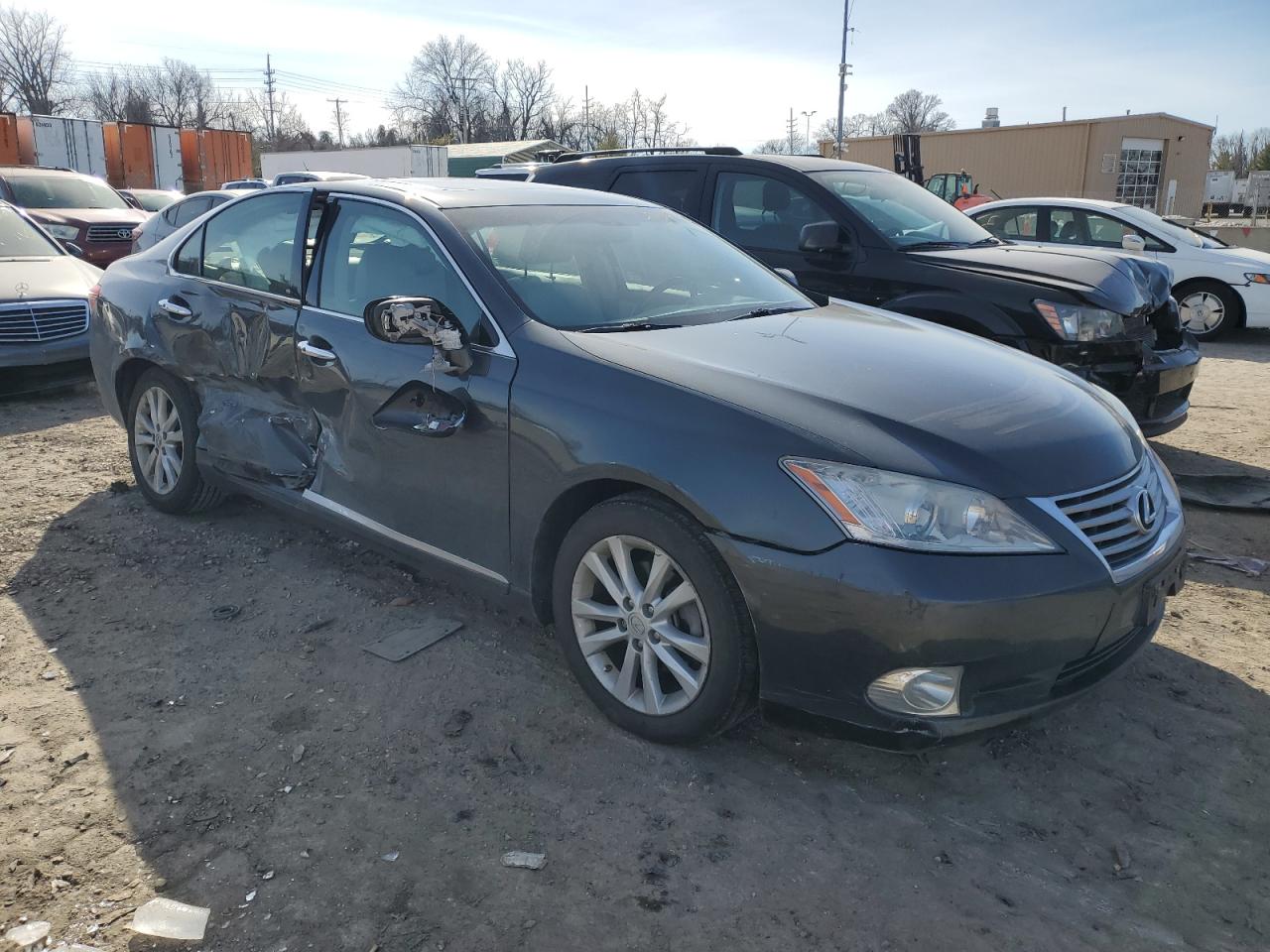 2010 Lexus ES VIN JTHBK1EG5A2391391 Copart auction photo, rear end / side damage thumbnail 4