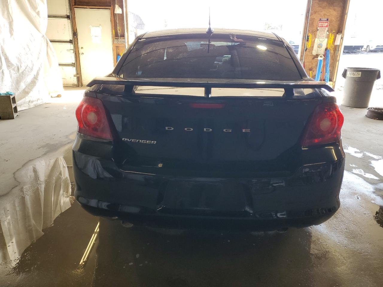 2013 Dodge Avenger VIN 1C3CDZAG2DN504855 Copart auction photo, front end / side damage thumbnail 6