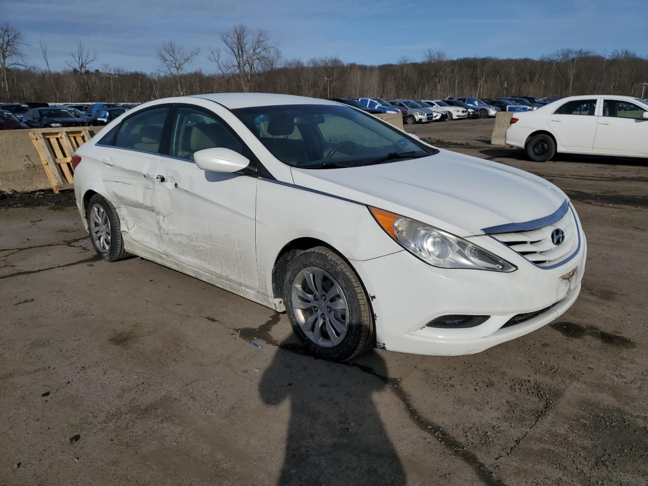 2012 Hyundai Sonata VIN 5NPEB4AC9CH347382 Copart auction photo, all over damage thumbnail 4