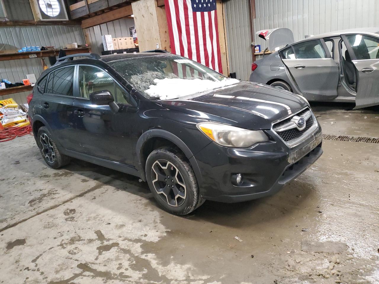 2015 Subaru XV VIN JF2GPACC3F8269904 Copart auction photo, top/roof / rear end damage thumbnail 4