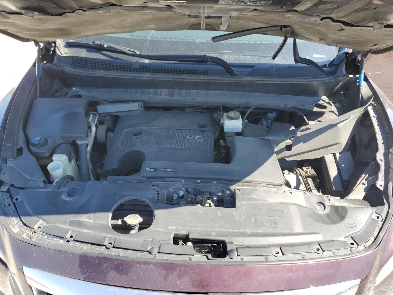 2013 Infiniti JX VIN 5N1AL0MN8DC307823 Copart auction photo, front end / side damage thumbnail 14