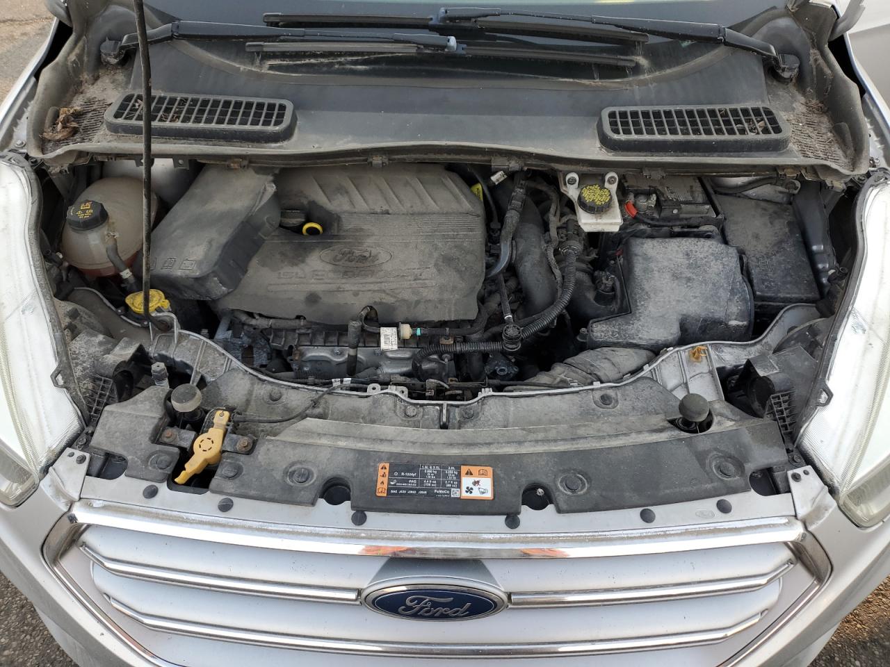 2017 Ford Escape VIN 1FMCU9GDXHUC28585 Copart auction photo, mechanical damage thumbnail 12