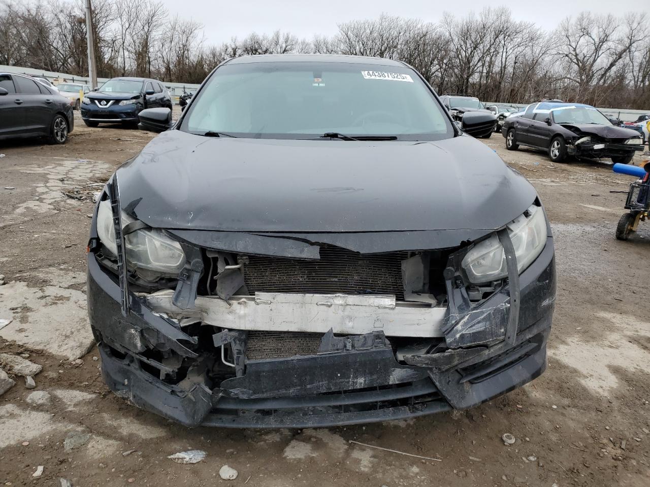 2016 Honda Civic VIN 19XFC2F71GE057102 Copart auction photo, front end / hail damage thumbnail 5