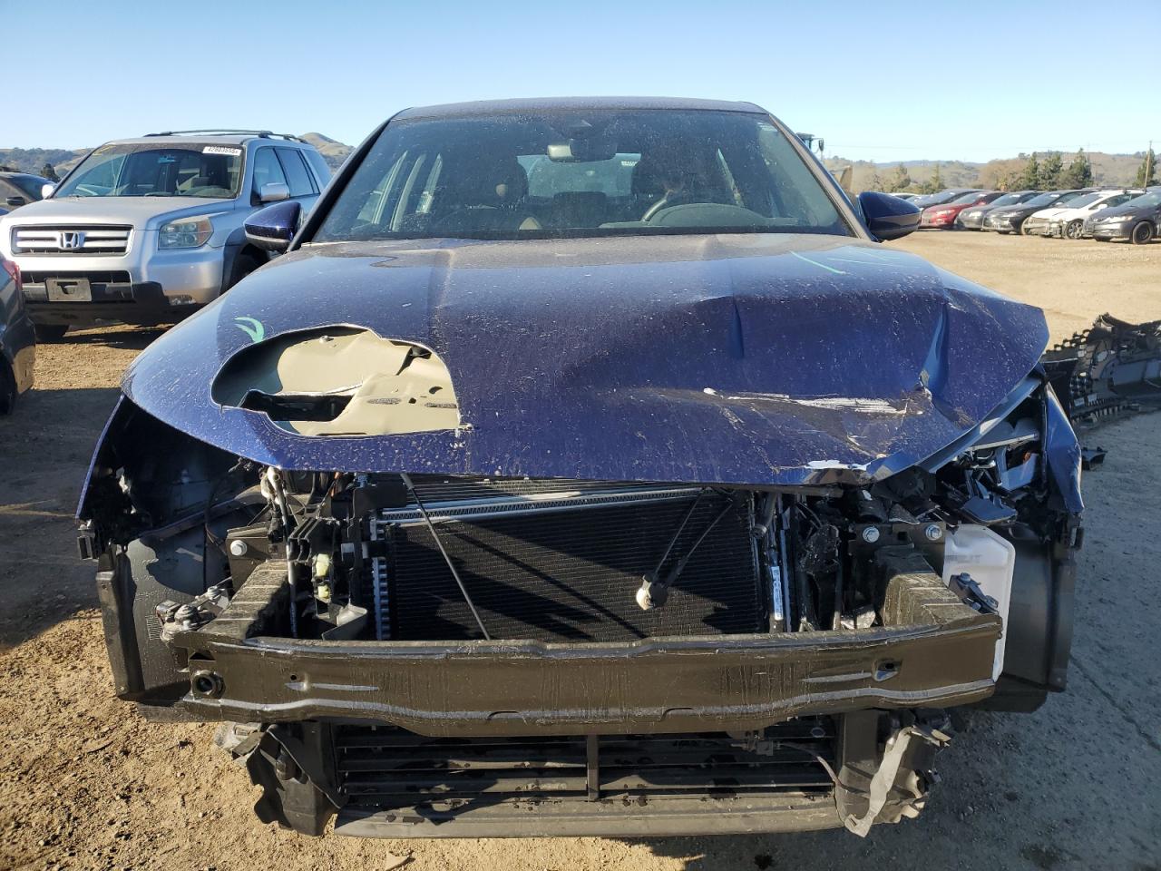 2022 Audi A3 VIN WAUGUDGY0NA066455 Copart auction photo, front end / side damage thumbnail 5