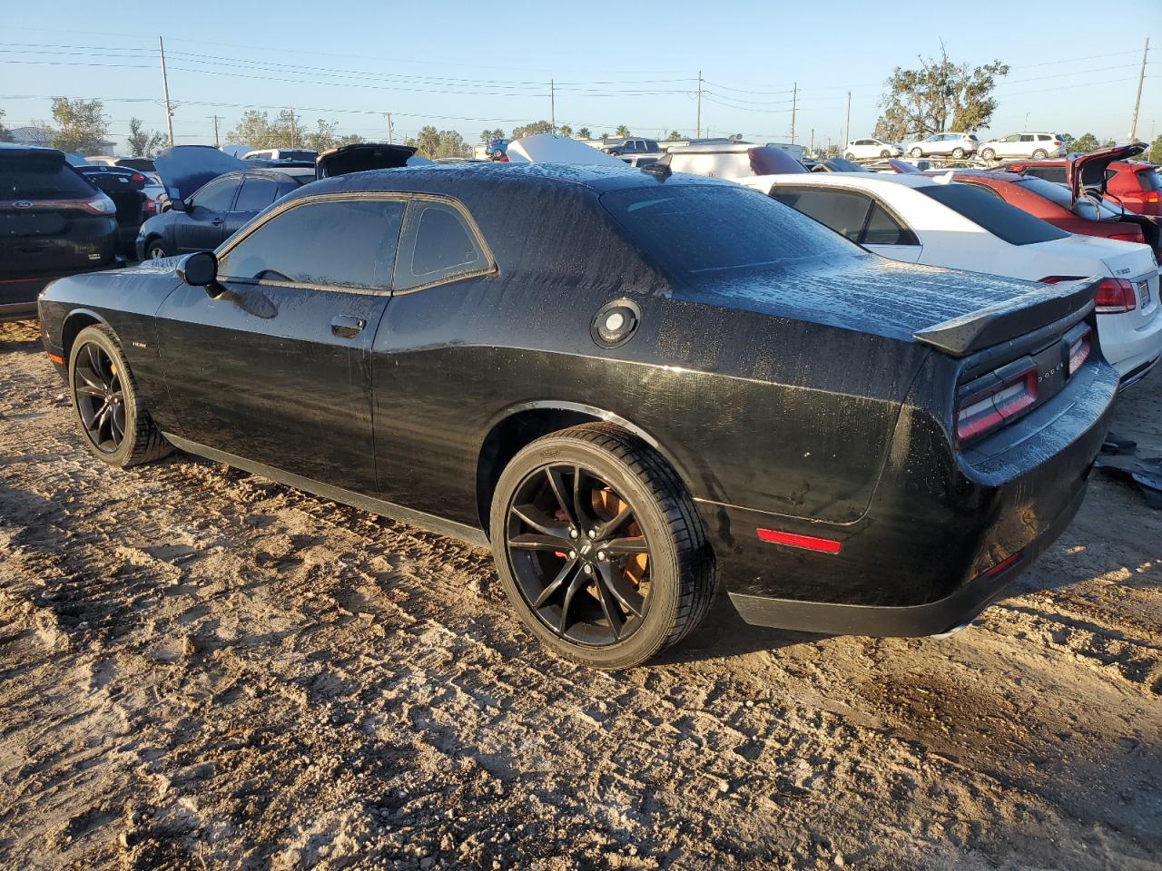 2016 Dodge Challenger VIN 2C3CDZBT7HH509480 Copart auction photo, water/flood damage thumbnail 2