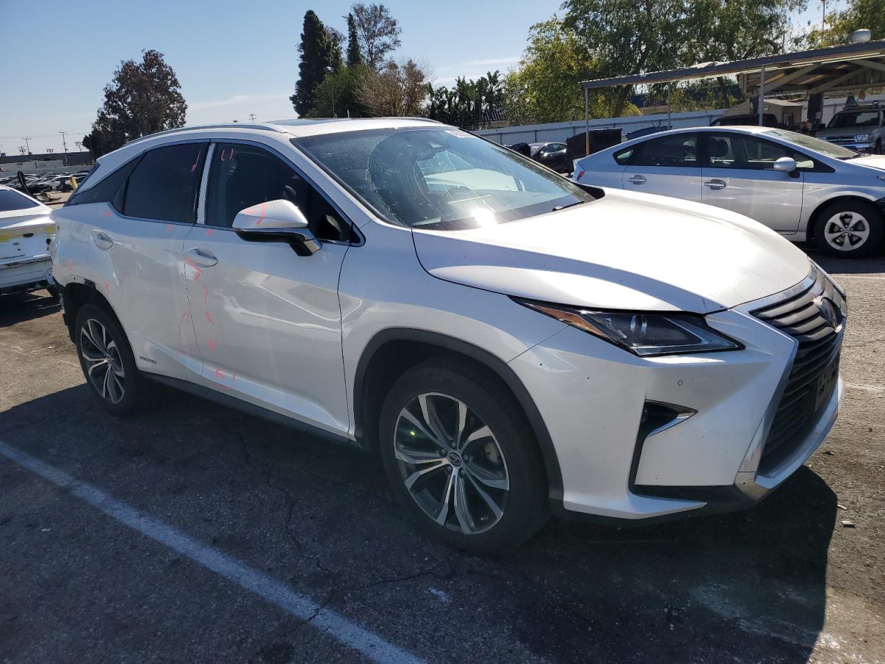 2018 Lexus RX VIN 2T2BGMCA2JC024657 Copart auction photo, burn / rear end damage thumbnail 4