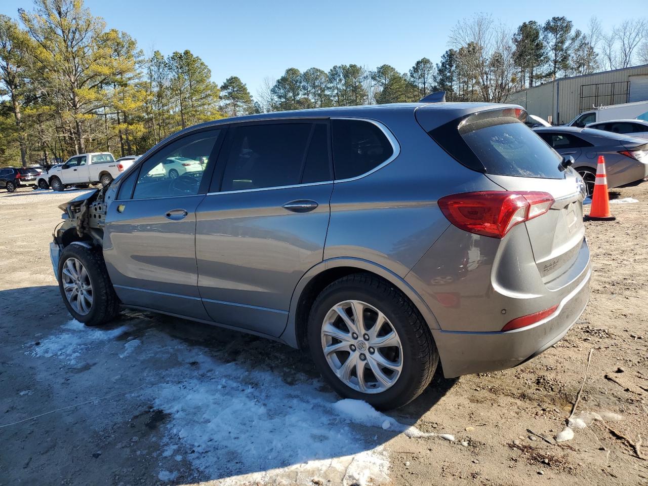 2020 Buick Envision VIN LRBFXBSA0LD034717 Copart auction photo, front end damage thumbnail 2