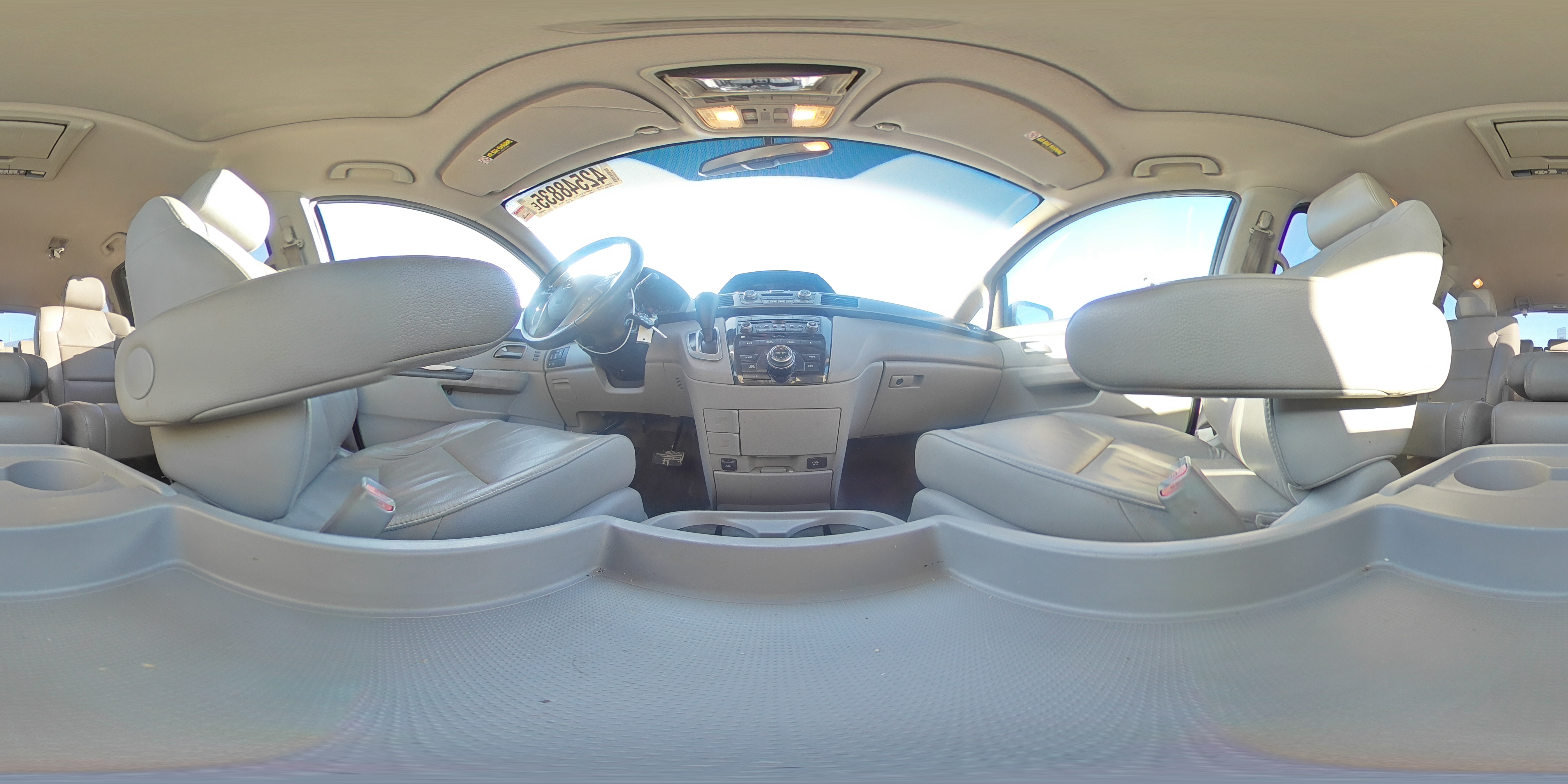 2012 Honda Odyssey VIN 5FNRL5H90CB103911 Copart auction photo, front end damage thumbnail 15