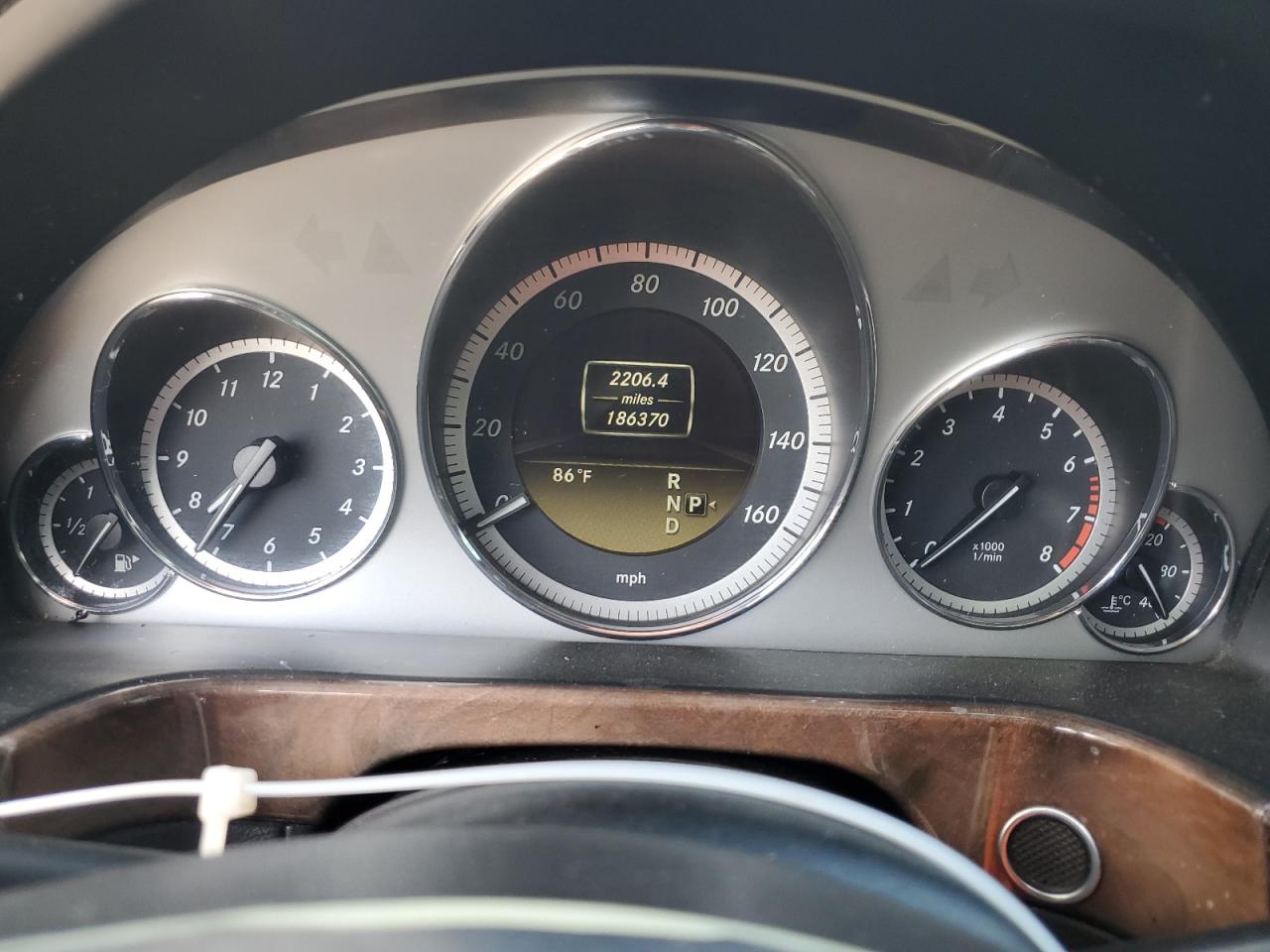 2012 Mercedes-Benz E-klasse VIN WDDHF5KB1CA647119 Copart auction photo, rear end / front end damage thumbnail 9
