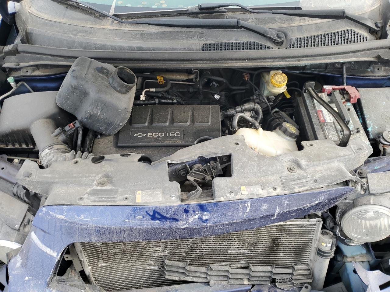 2013 Chevrolet Sonic VIN 1G1JC5SB2D4243307 Copart auction photo, front end damage thumbnail 12