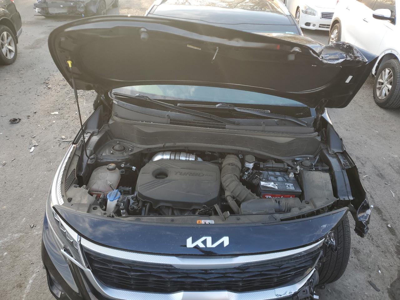 2022 KIA Seltos VIN KNDETCA27N7247786 Copart auction photo, front end damage thumbnail 14
