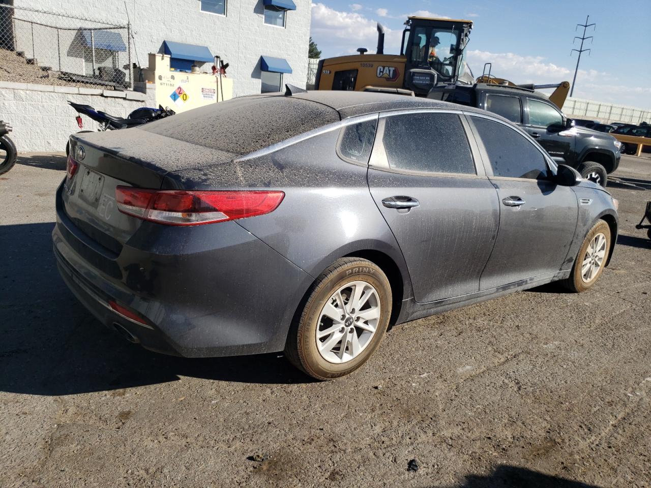 2018 KIA Optima VIN KNAGT4L33J5214291 Copart auction photo, front end damage thumbnail 3