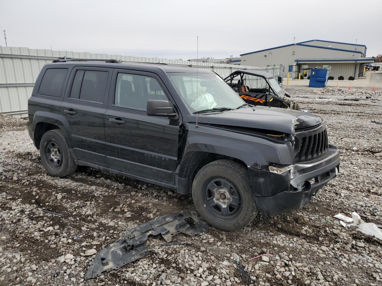 2014 Jeep Liberty (Patriot) VIN 1C4NJPBA7ED696860 Copart auction photo, front end damage thumbnail 4