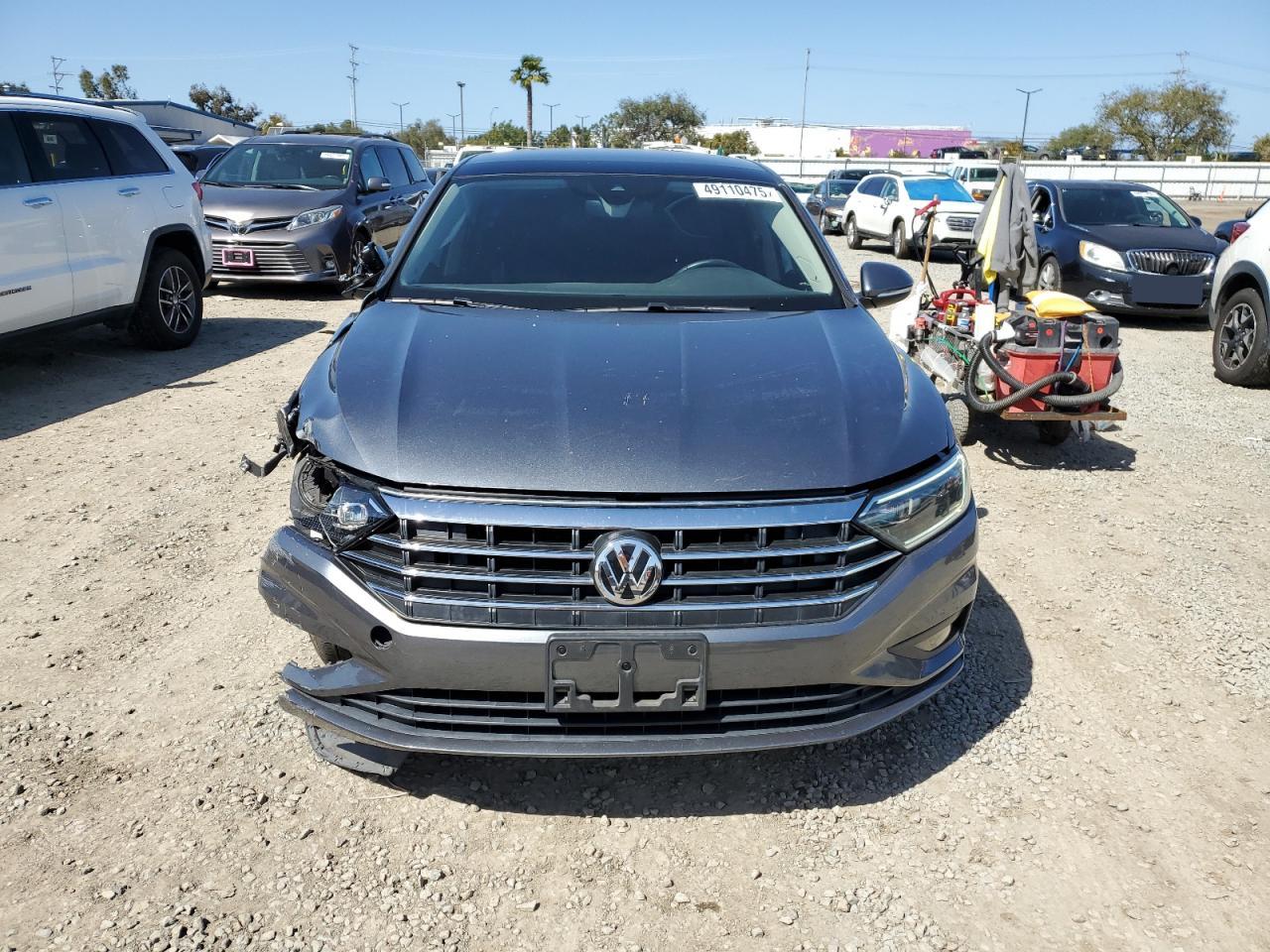 2019 Volkswagen Jetta VIN 3VWG57BU9KM068190 Copart auction photo, front end / side damage thumbnail 5